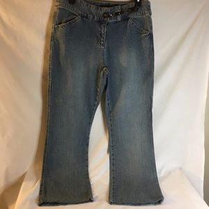 Axcess Stretch Bootcut Denim Jeans Women's  Mid Rise Cotton Blend